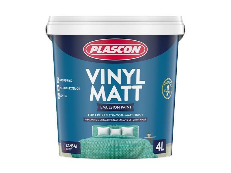 Vinyl Matt - Exterior/Interior (4Ltrs)
